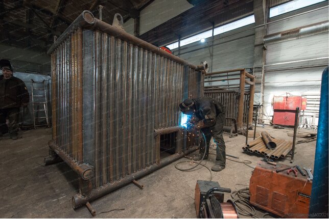 Изготовление котла КВм 0.6 МВт