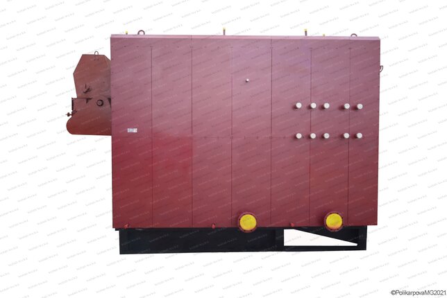 Твердотопливный котел 2.0 МВт с топкой ЗП РПК